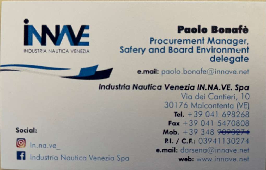 BIGLIETTO DA VISITA INNAVE