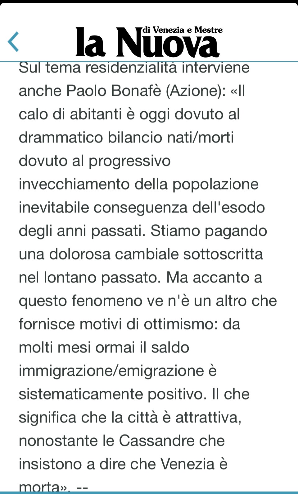 2022-08-11 Nuova Venezia part - Spopolamento Venezia