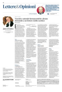 ARTICOLO GAZZETTINO 24-09-2021