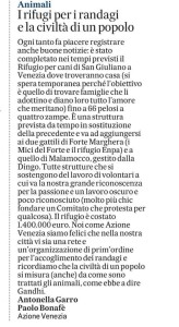 2022-05-21 Gazzettino Nuovo rifugio per cani