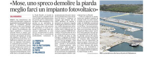 2023-03-28 Gazzettino Mose uno spreco demolire la piarda