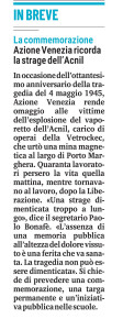 2025-05-05 Nuova Venezia - commemorazione morti affondamento del 4-5-1945